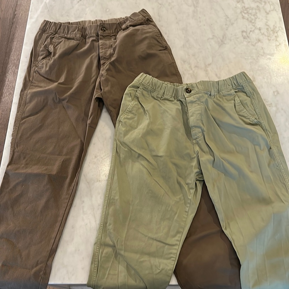 Bearbottom Jogger Khaki Pants, Size Large Tall.